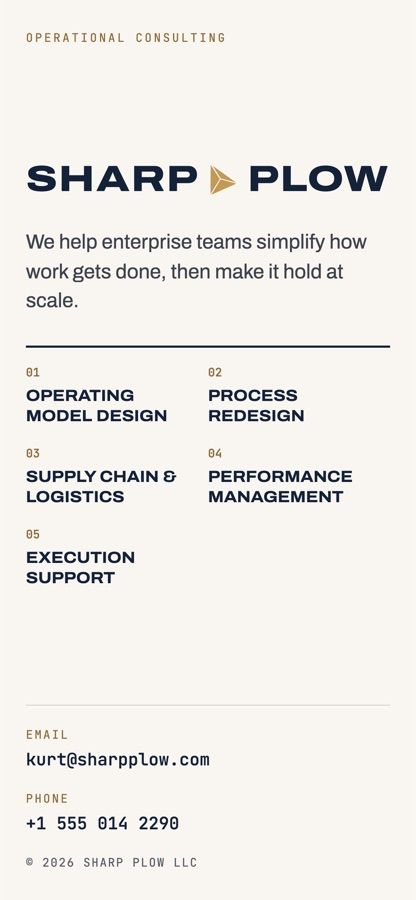 Mobile homepage